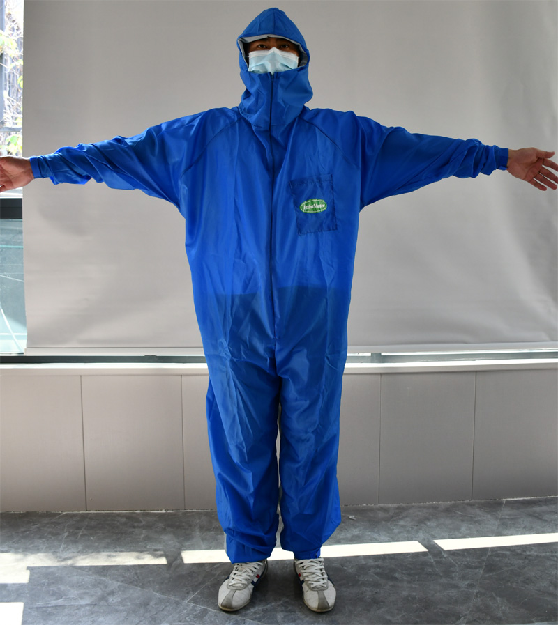 protective clothing Blue
