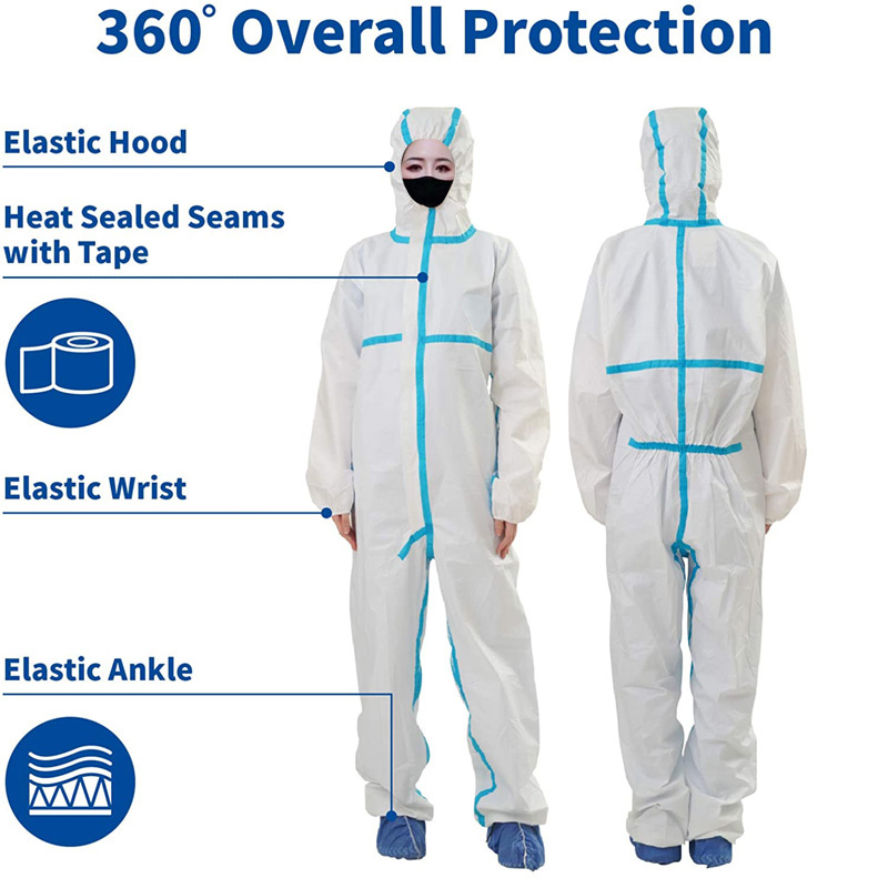 Precautions for disposable protective clothing